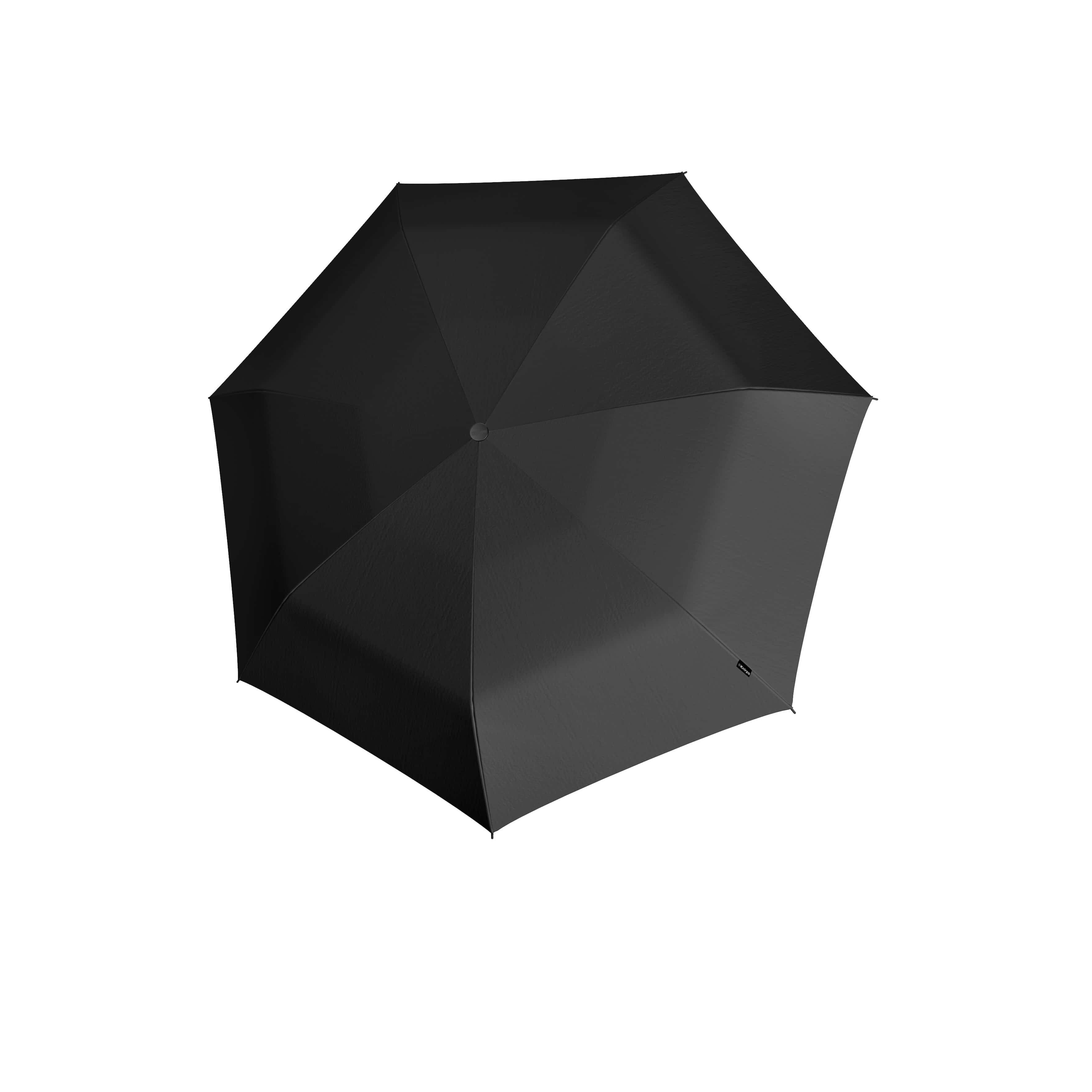 Knirps X1 2Glam black ecorepel