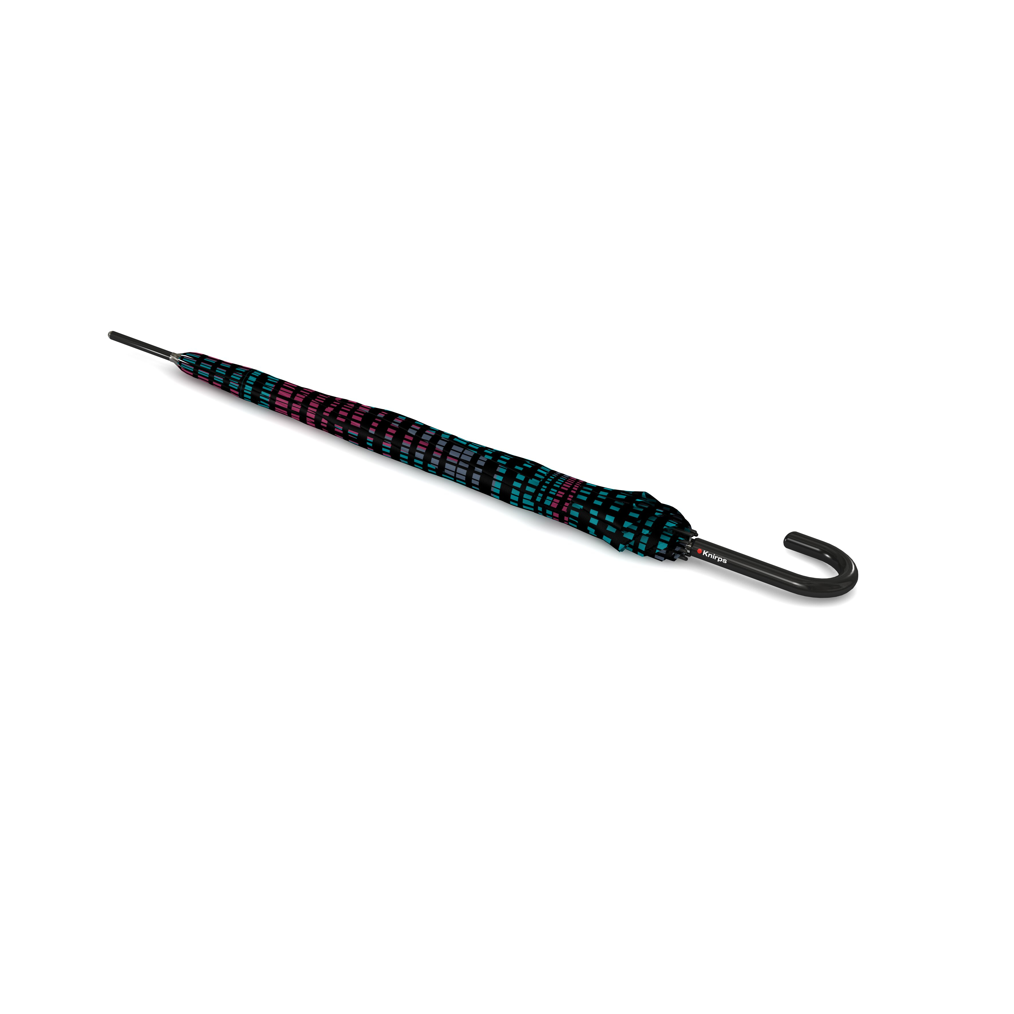 Knirps T.760 stick automatic 2Structure raspberry ecorepel