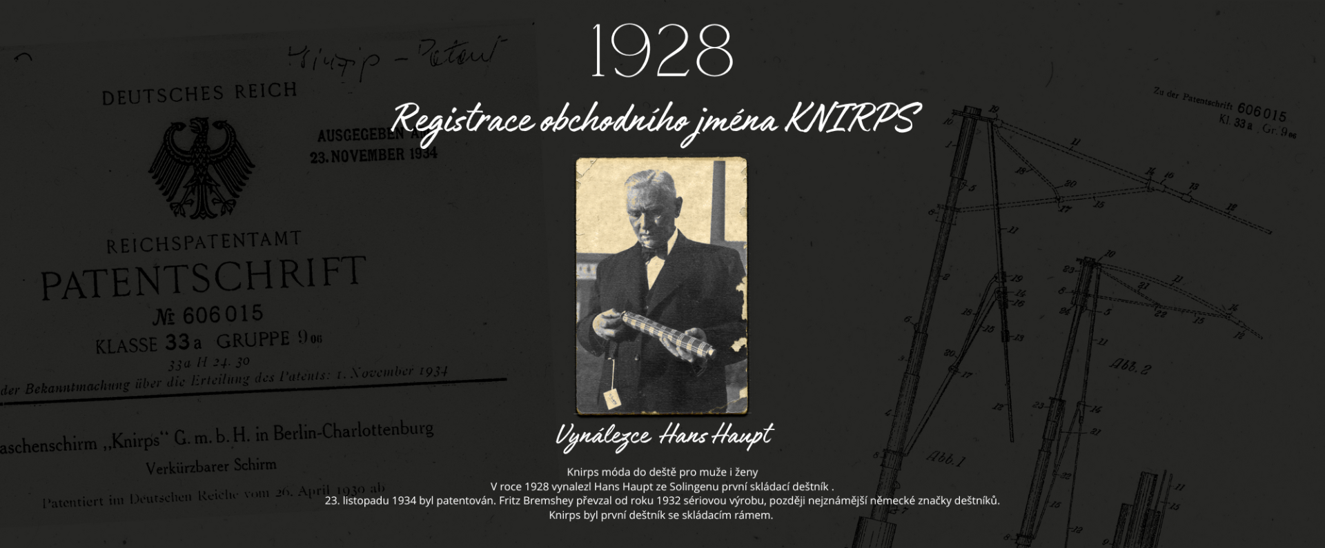 Registration of the brand name Knirps