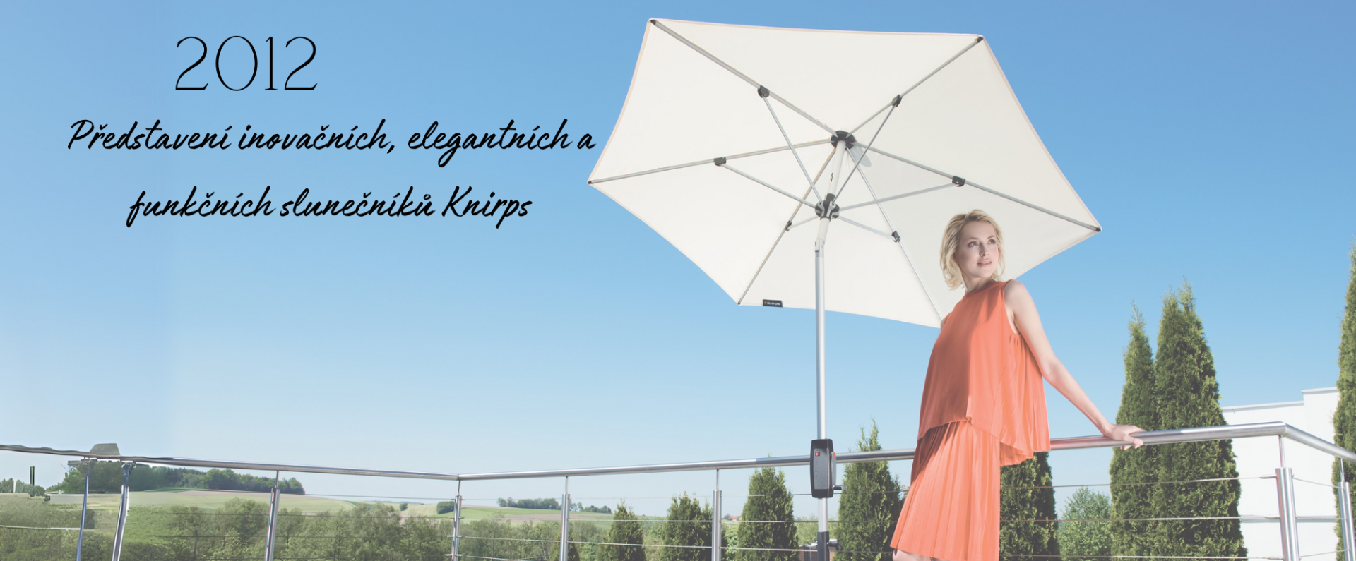 Introduction of the first Knirps parasols