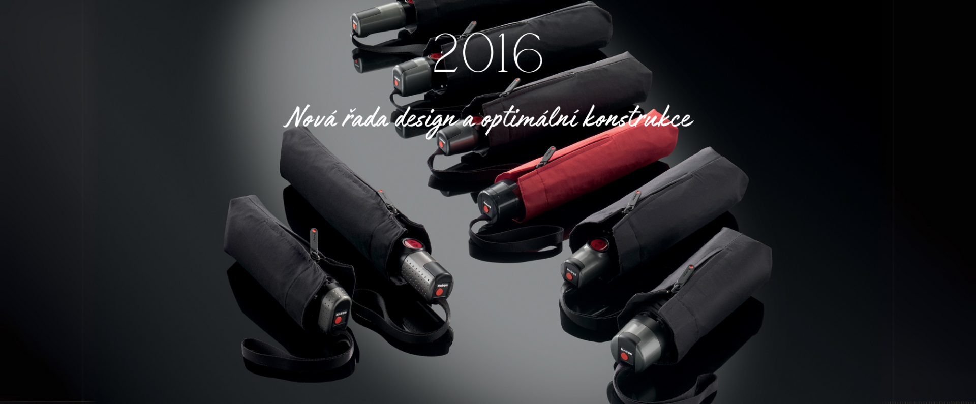 New design of Knirps umbrellas from the T.series.