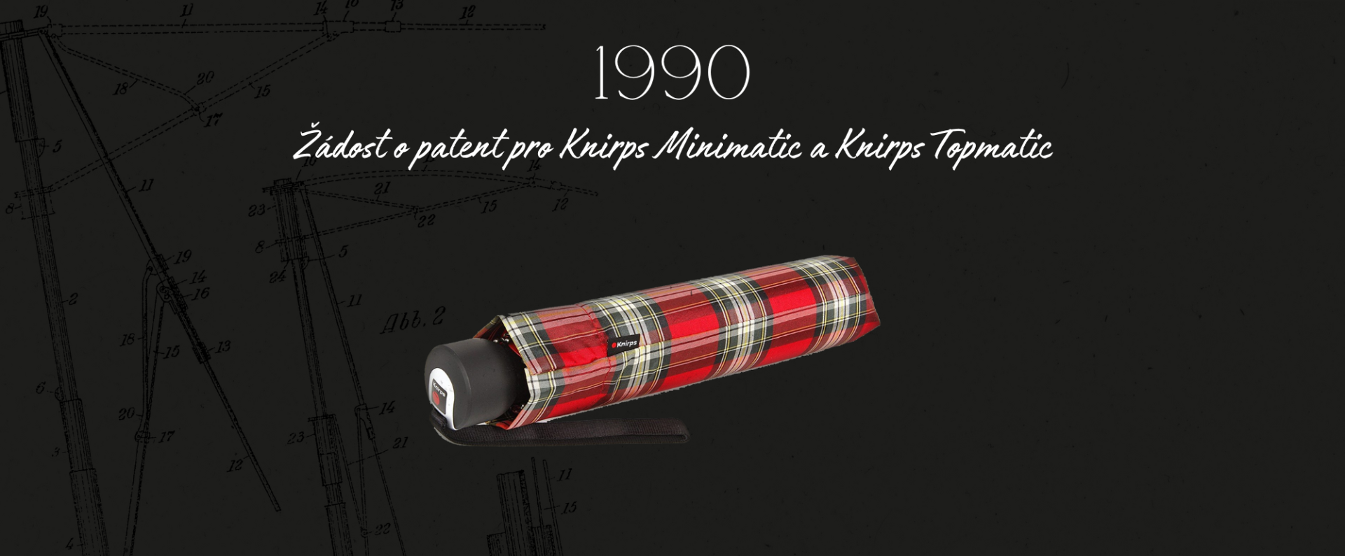 Patent application Knirps umbrella