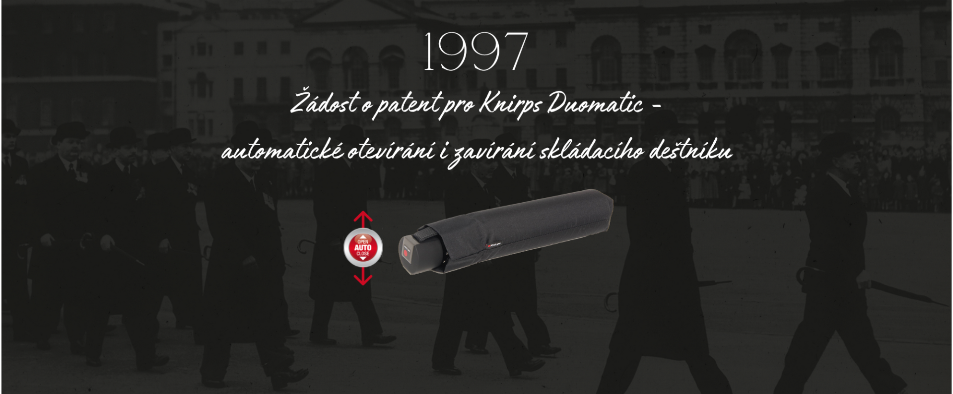Patent application Knirps Duomatic